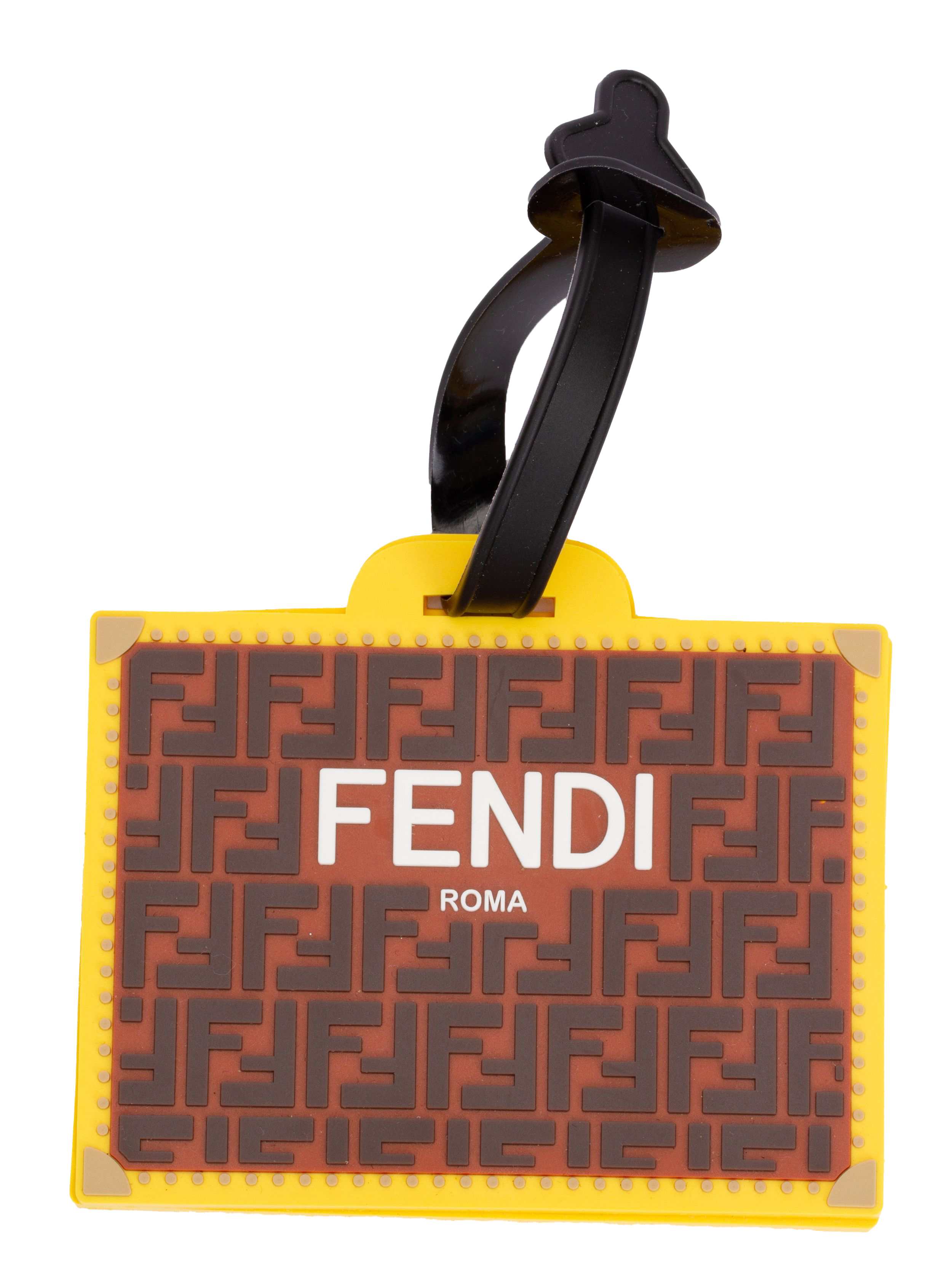 Fendi New Silicon Luggage Tag~P77660960
