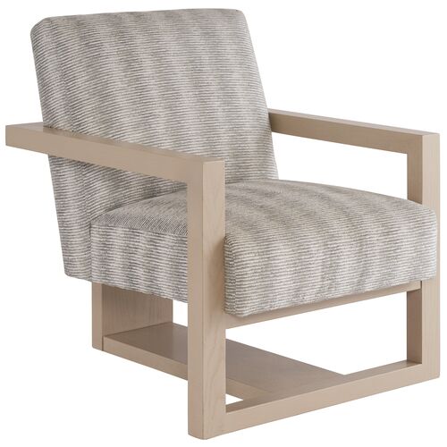 Flanders Chair, Stripe Beige/Tan