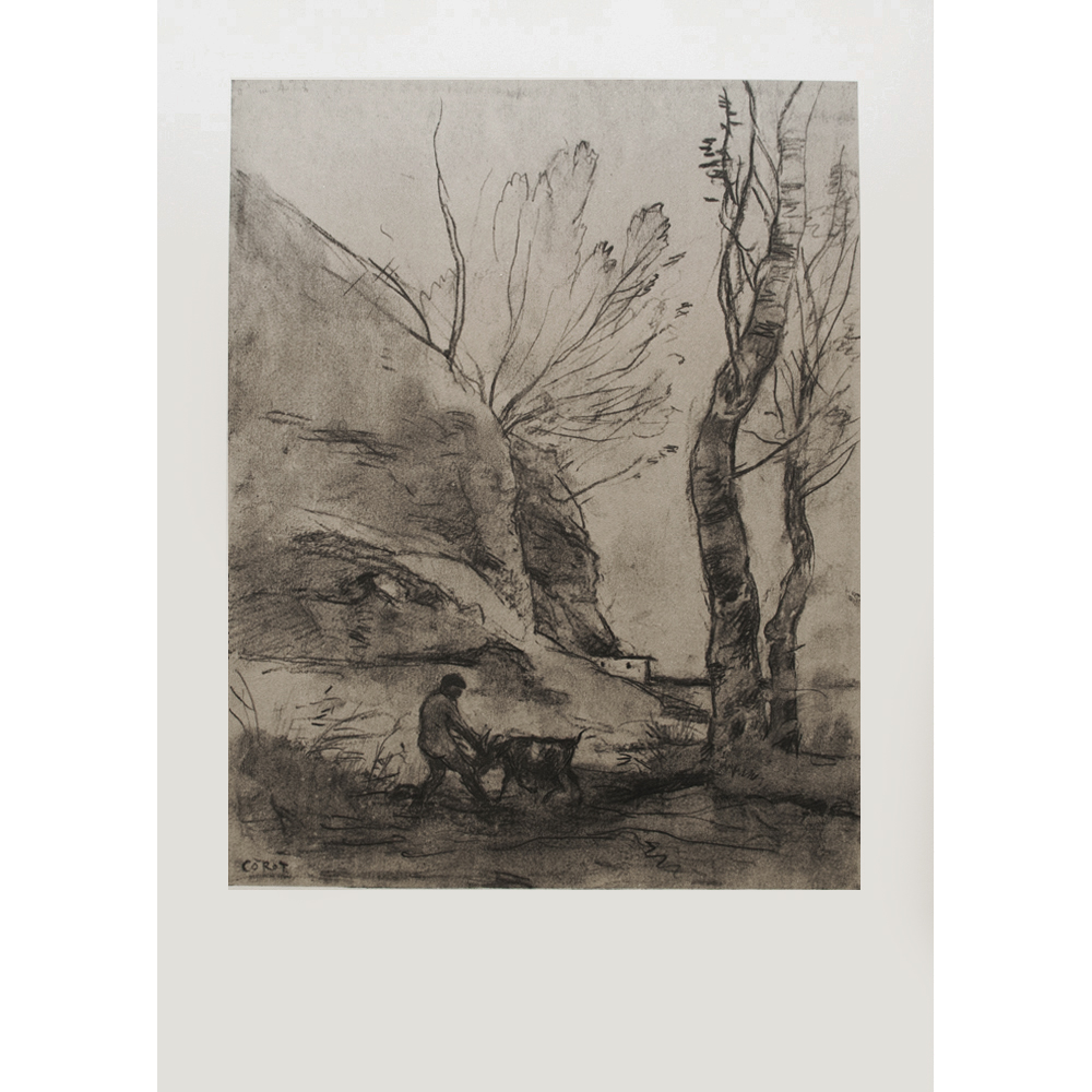 1959 Corot, Shepherd with a Goat~P77574469
