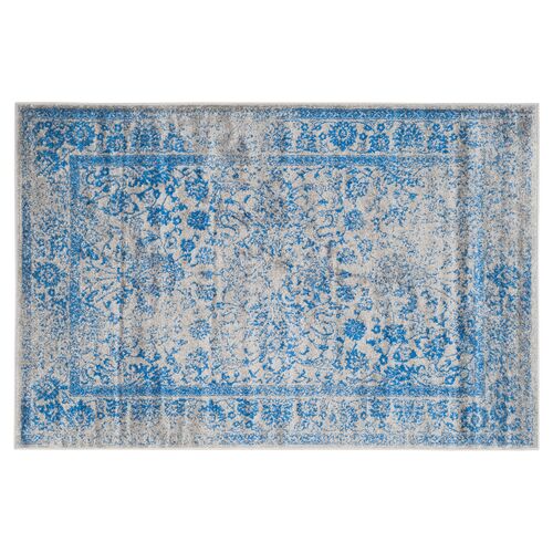 Ajax Rug, Gray/Blue~P60710130