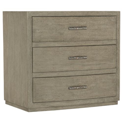Linville Falls Ashford 3-Drawer Nightstand, Mink