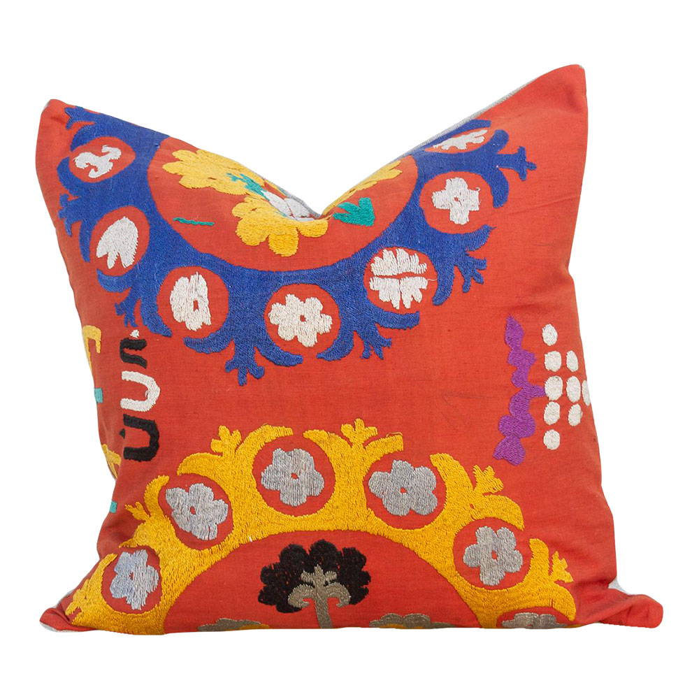 18" Aabroo Suzani Square Pillow~P77666844
