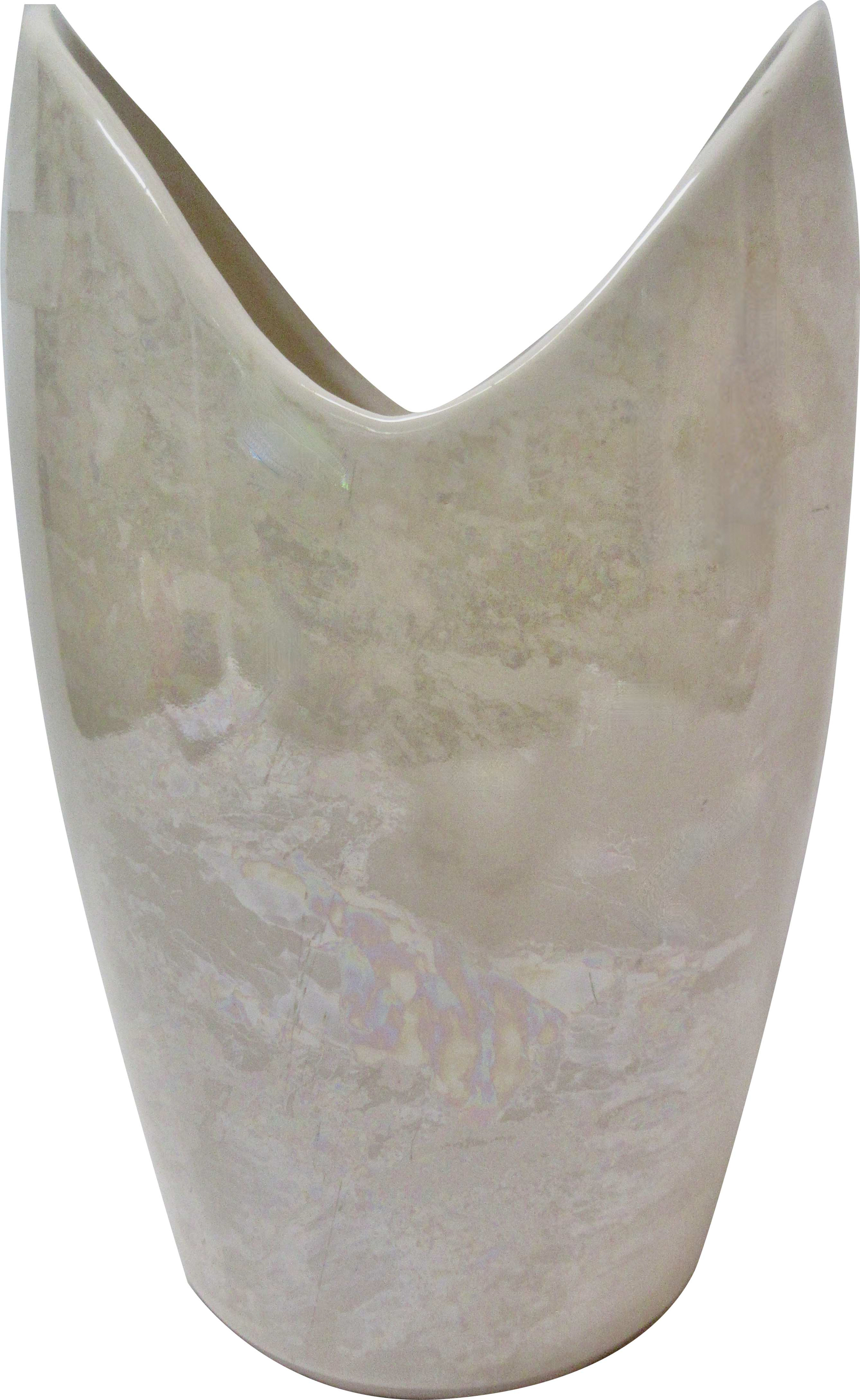 McCoy Marble-Glaze Vase, c. 1960