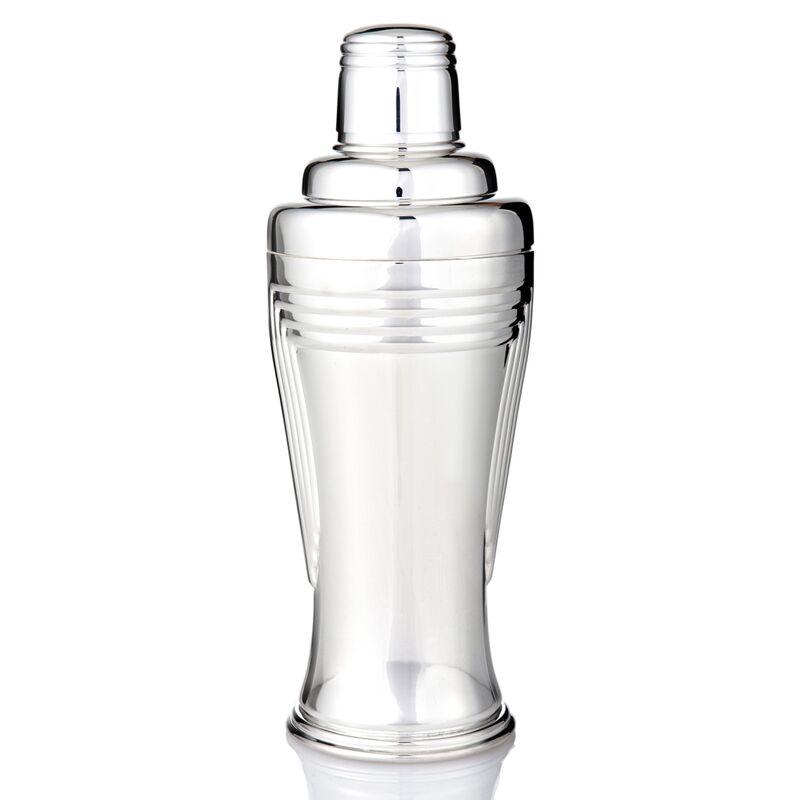 Silver-Plated Art Deco Shaker