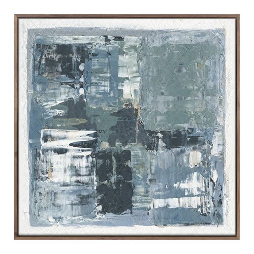 True Grit Painting by Elizabeth Sheppell, Rustic Walnut Frame True Grit Painting by Elizabeth Sheppell, Rustic Walnut Frame