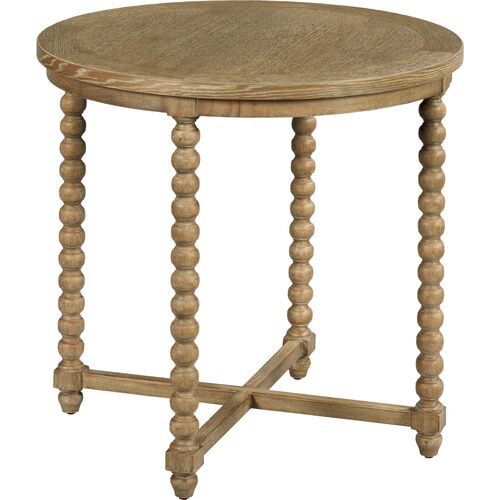 Kenzie Oak Lamp Table, Natural~P77654528