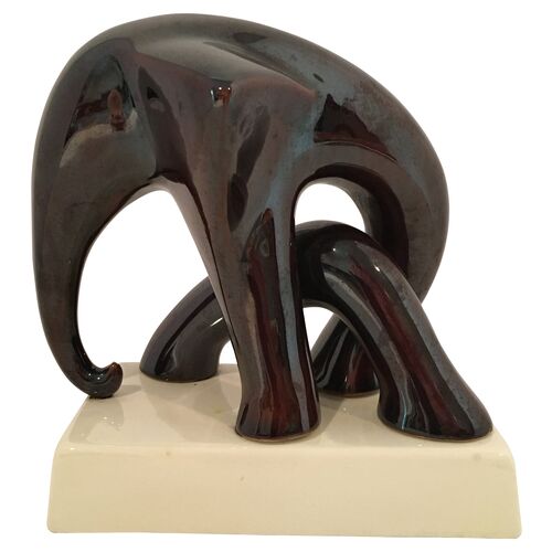 Modernist Elephant Sculpture~P77561076