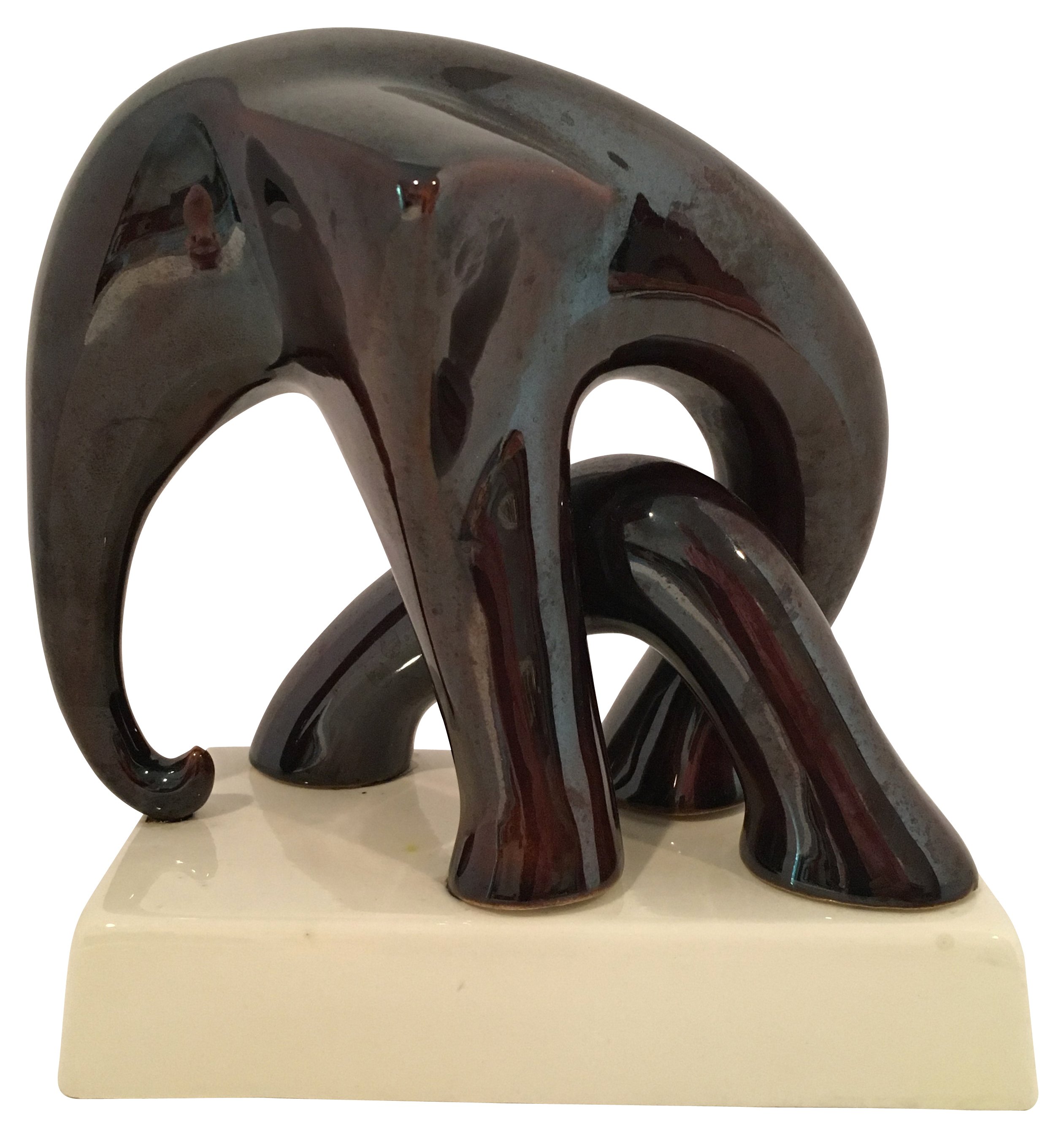 Modernist Elephant Sculpture~P77561076