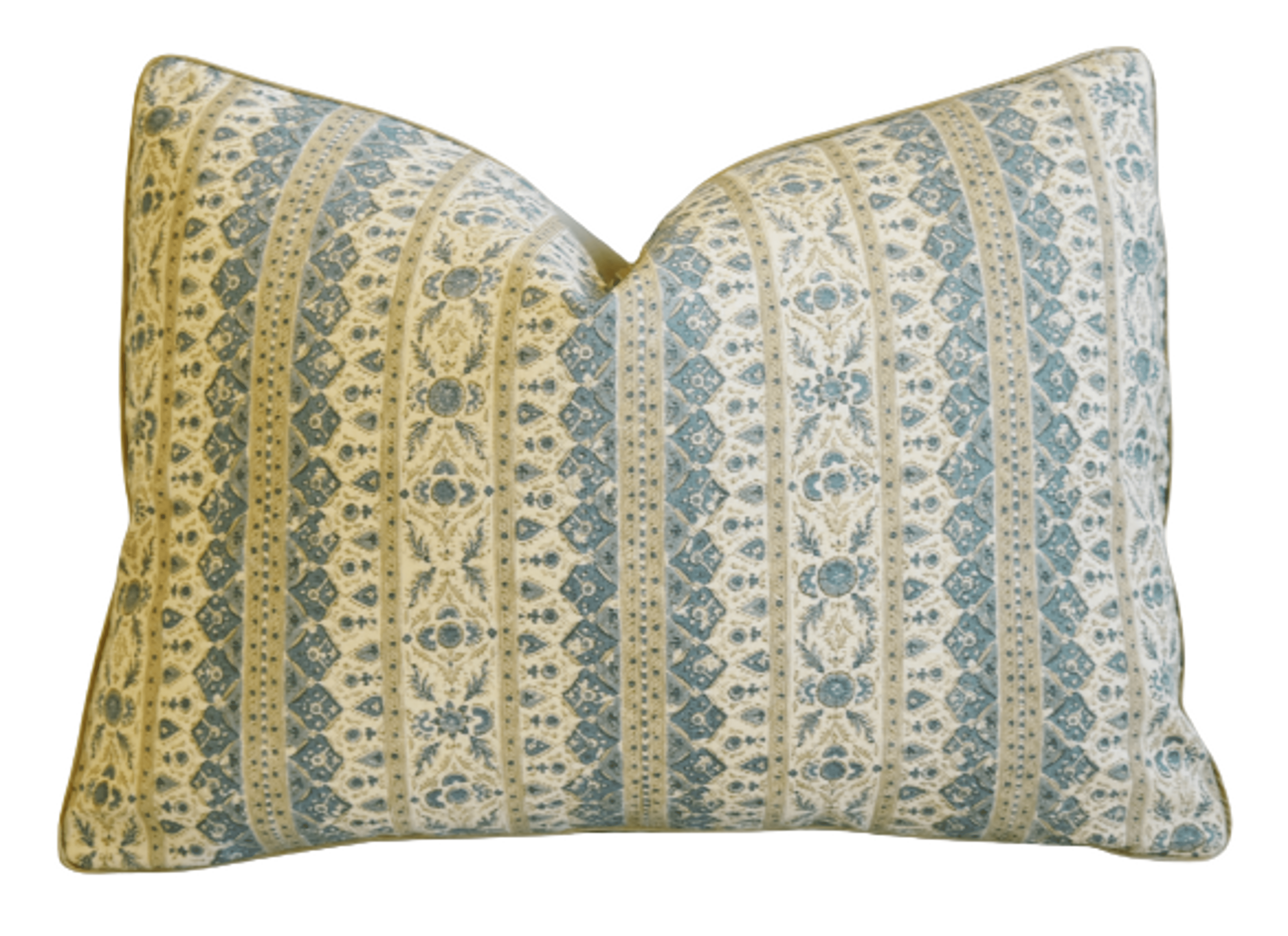 Jasper Fabric Floral Jammu Stripe Pillow~P77694694