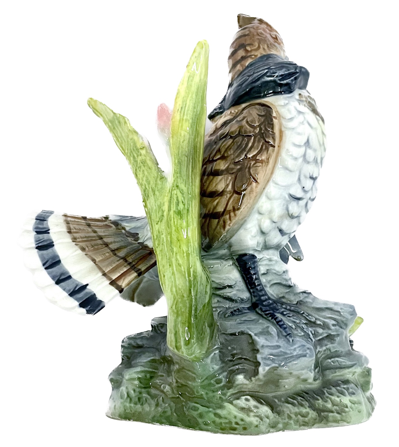 Porcelain Grouse Bird Figurine~P77687284