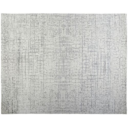 Leif Distressed Rug, Silver/Gray