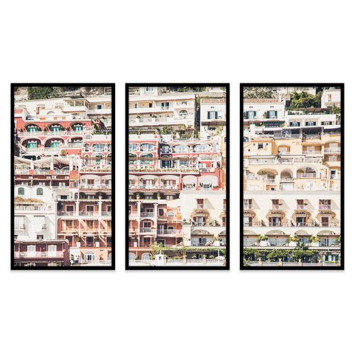 Natalie Obradovich, Positano Triptych Photograph