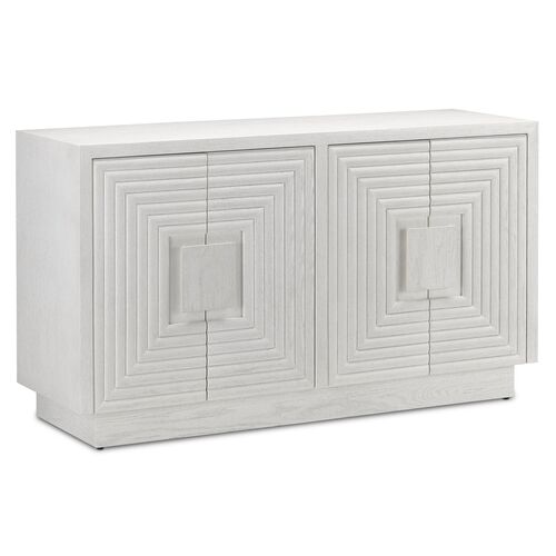 Morombe Cabinet, Cerused White~P77610217