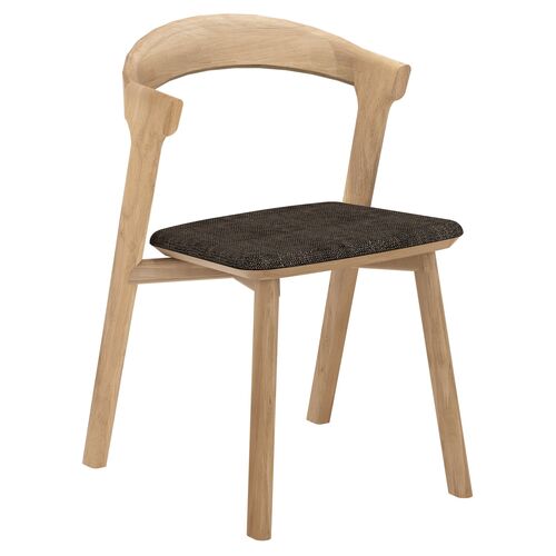 Bok Side Chair, Dark Brown~P77545282