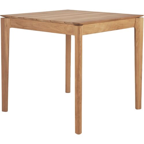 Bok Outdoor 31.5" Dining Table, Teak~P111126035