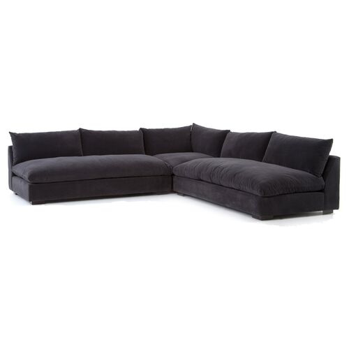 Charcoal Grey Sectional