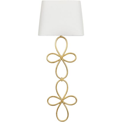 Minuet Wall Sconce, Gold