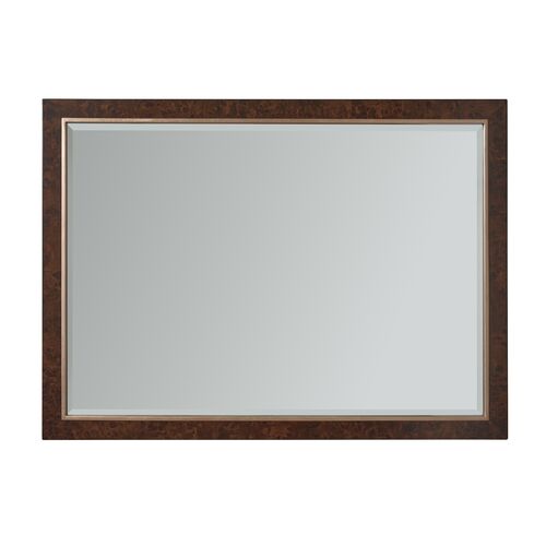 Barnett Wall Mirror, Walnut Burl