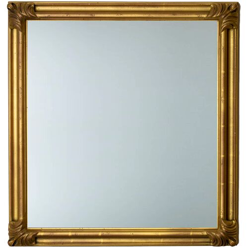 Maria Wall Mirror, Antiqued Gold