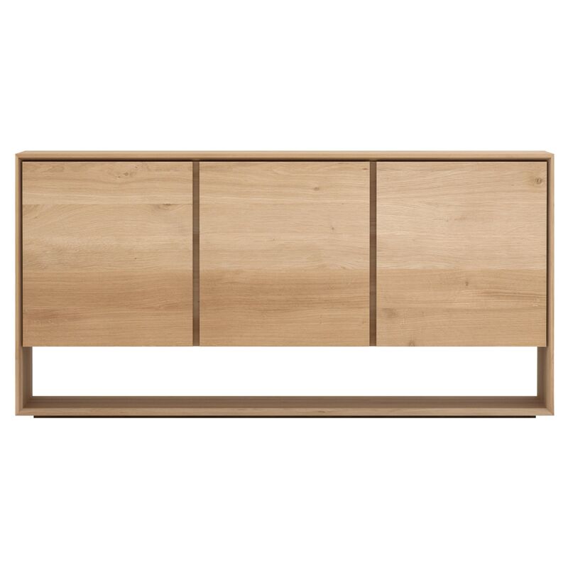 Nordic 3-Door Sideboard, Oak