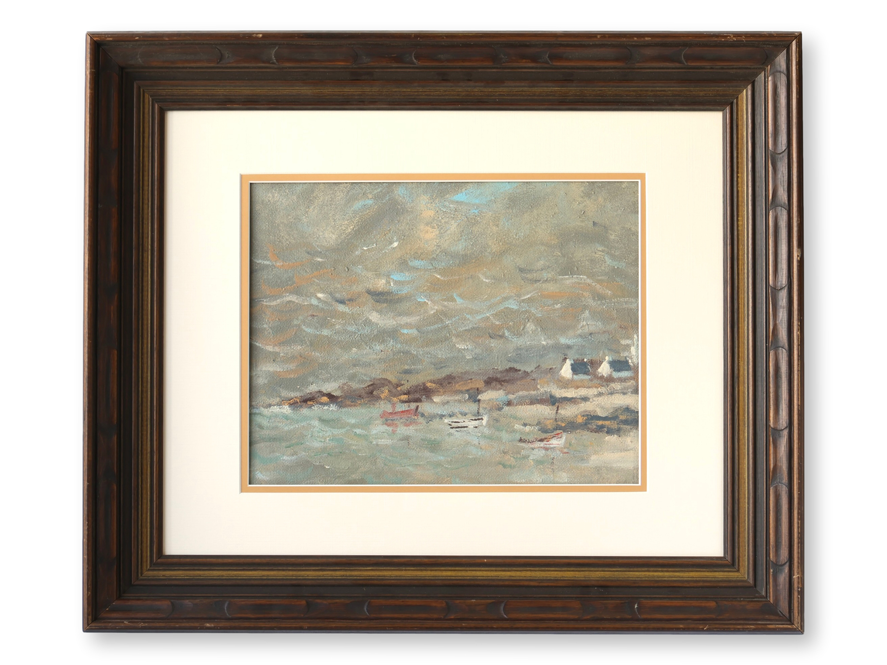 French Atmospheric Coastal Painting~P77715044