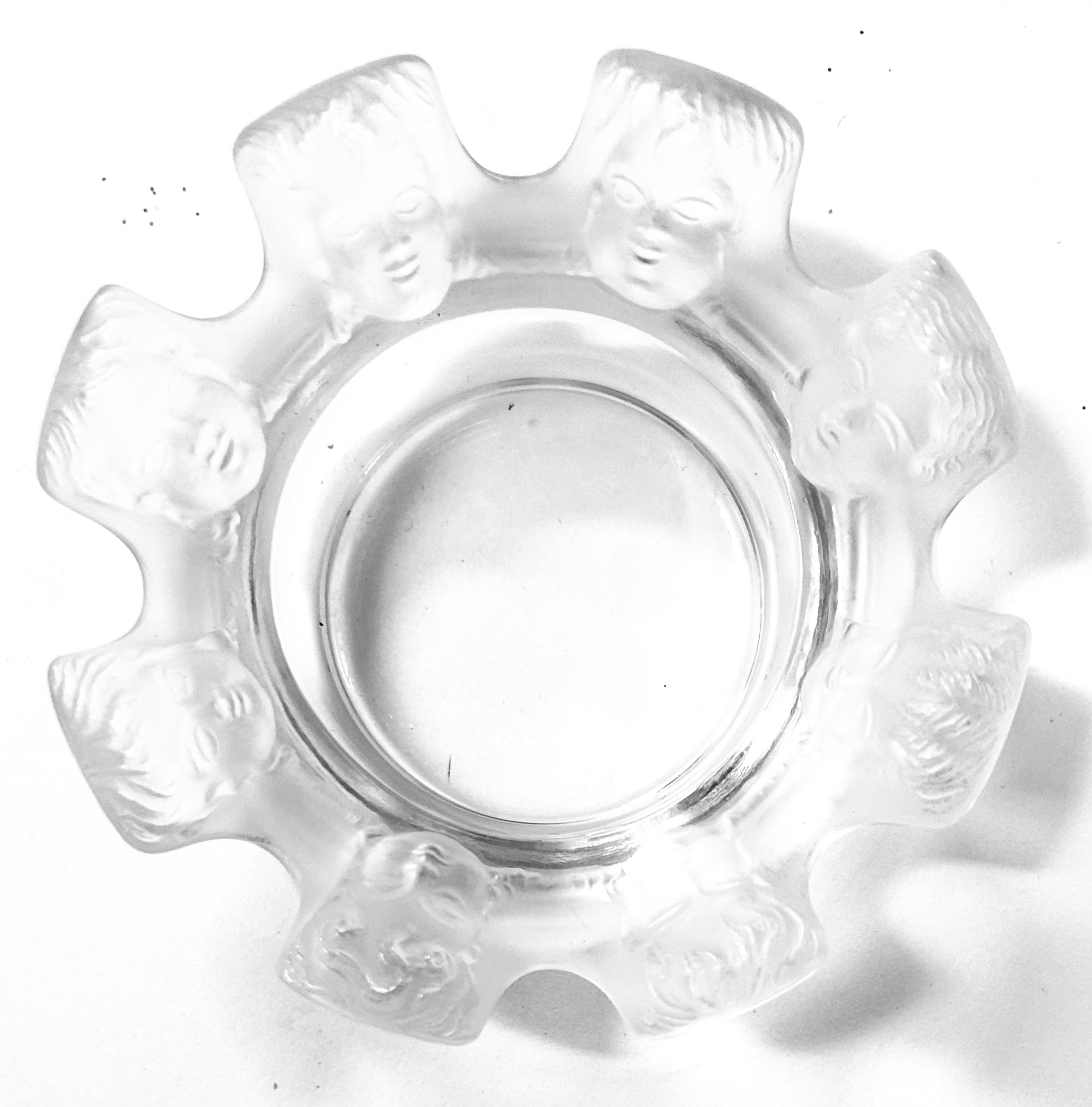 Lalique French Crystal St. Nicolas Tray~P77708217
