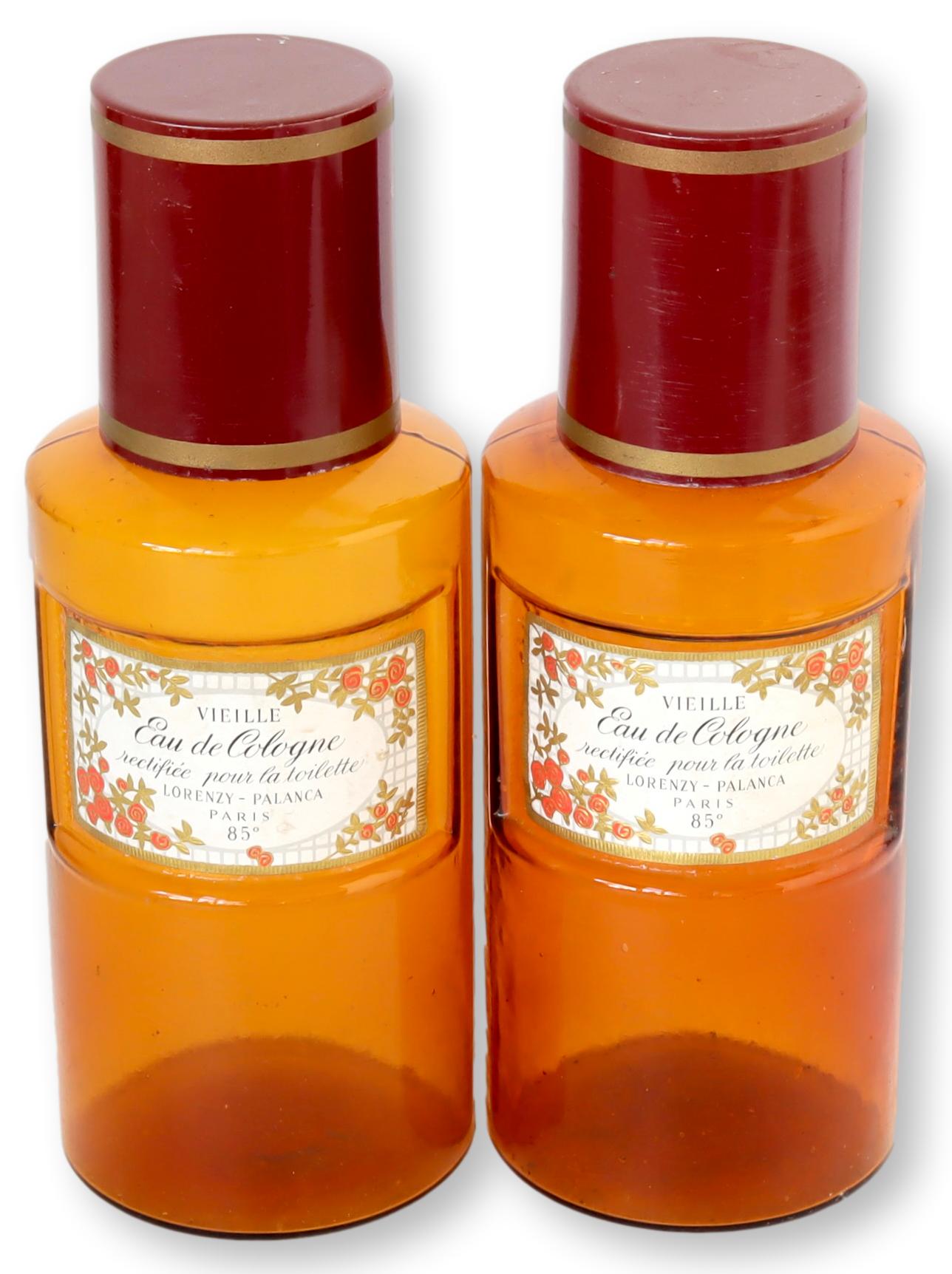 French Pharmacy Apothecary Bottles, Pair~P77665156