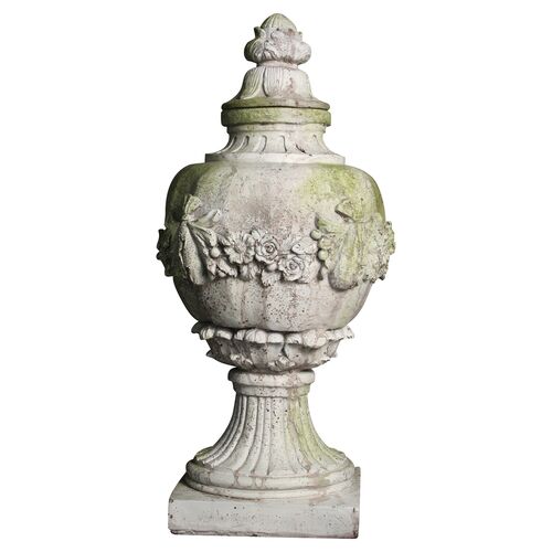 31" Tower Wall Finial, Cathedral White~P76740603