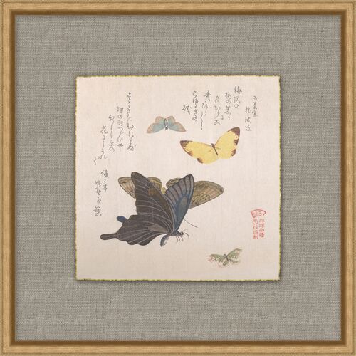 The Met, Light as a Butterfly 4, 17" x 17"