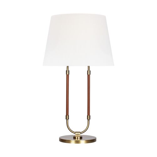 Katie Table Lamp, Time Worn Brass