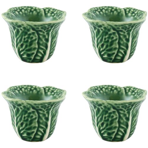 S/4 Cabbage Egg cups, Green