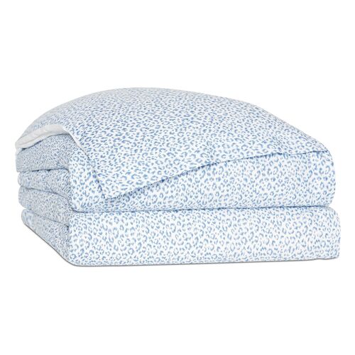 Tanner Indigo Duvet Cover, Blue