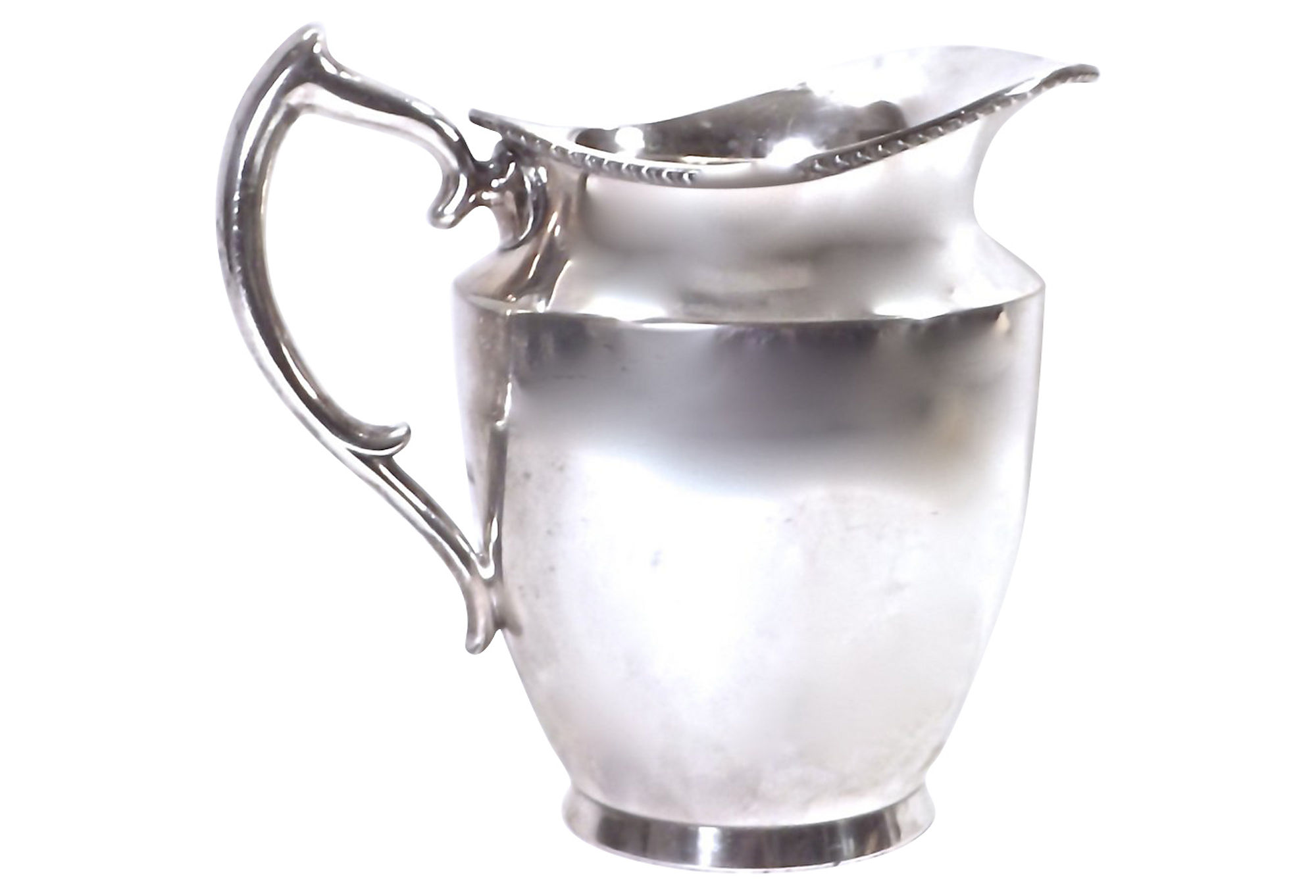 Silver-Plated Pitcher w/ Foliate Handle~P77027593
