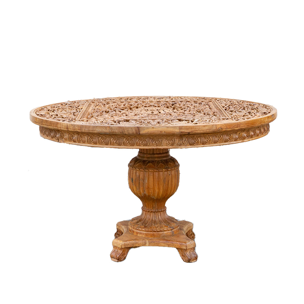 Antique Round Anglo Indian Table~P77666084