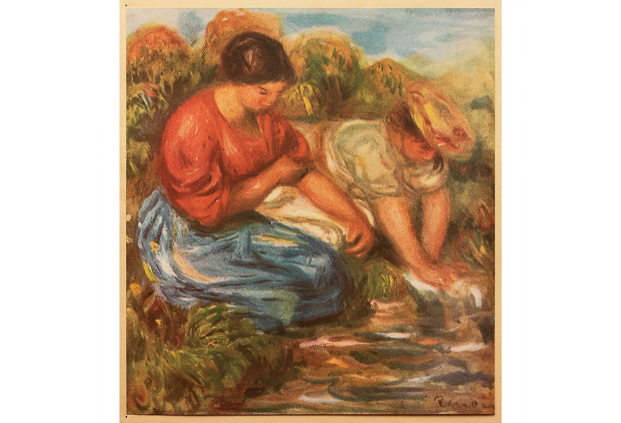 1944 Auguste Renoir, The Washers~P77616141