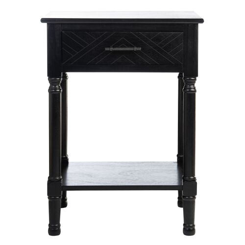 Genie 1-Drawer Accent Table, Black~P77648112