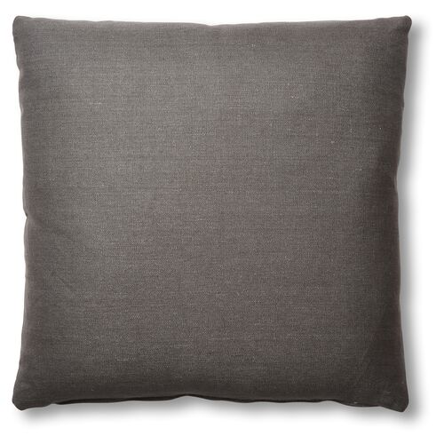 Hazel Pillow, Charcoal Linen~P77483362