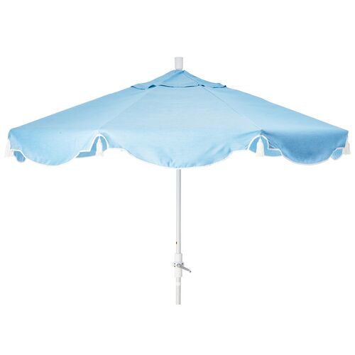 San Marco Patio Umbrella, Light Blue Sunbrella~P77572102