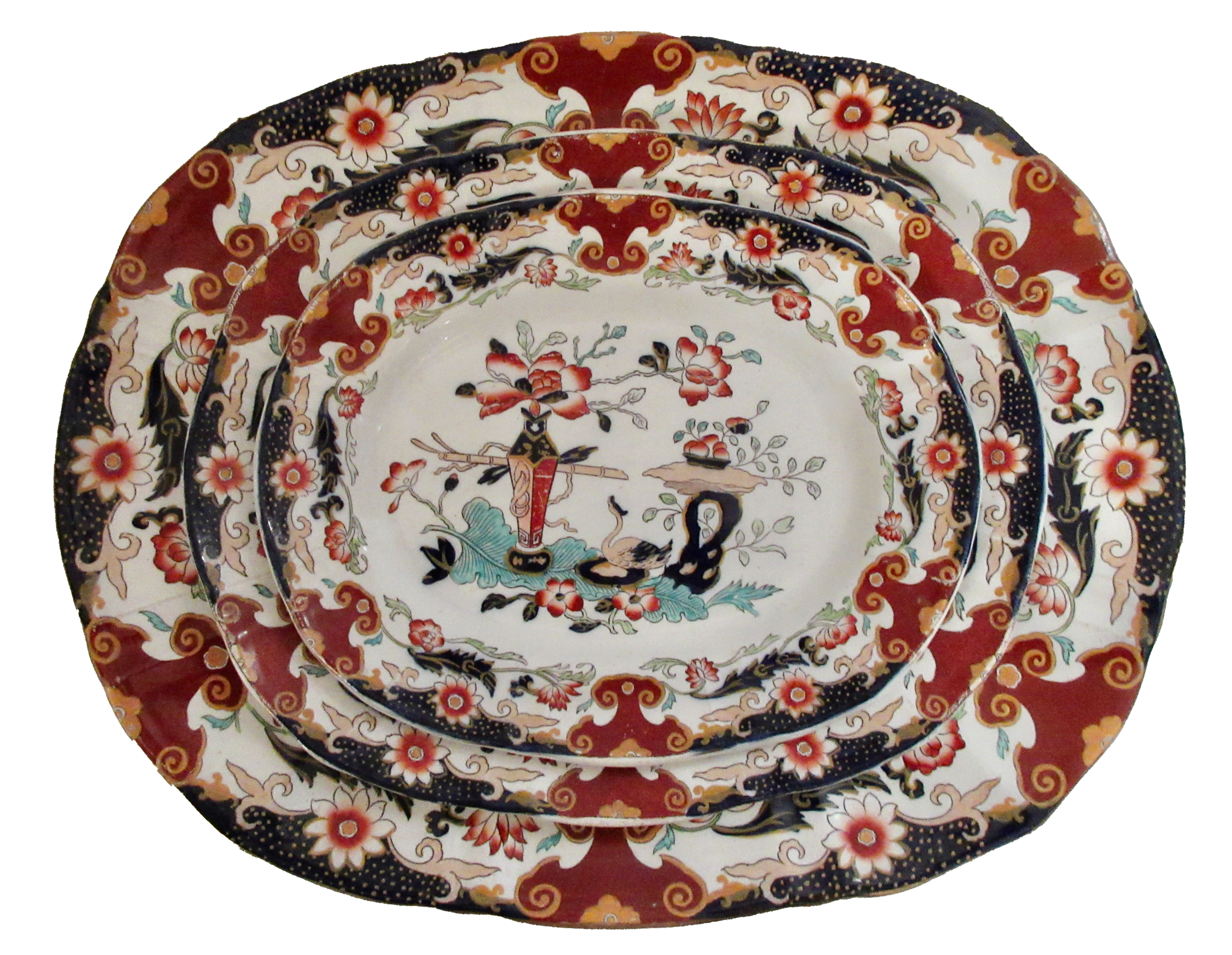 Mason's English Ironstone Platters 1800s~P77661470