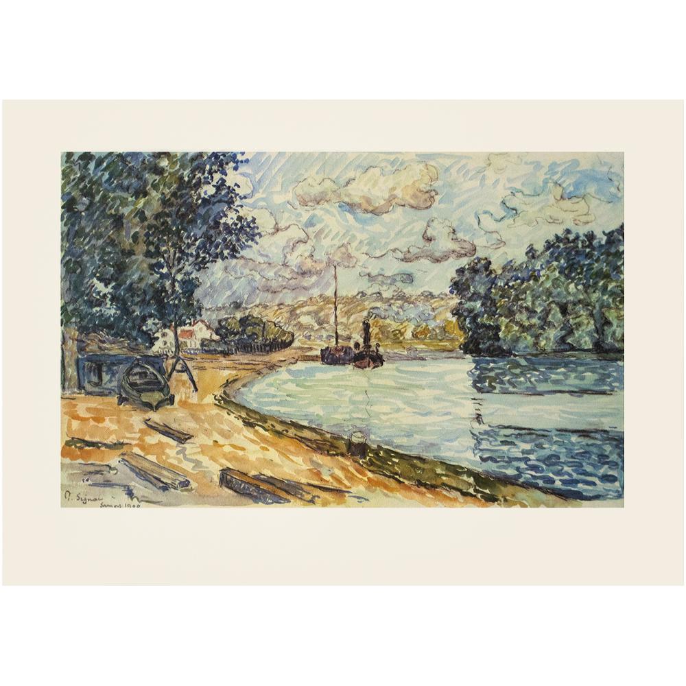1959 Paul Signac, Riverbank~P77585808