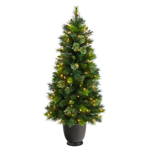 Faux 54in Pine Christmas Tree