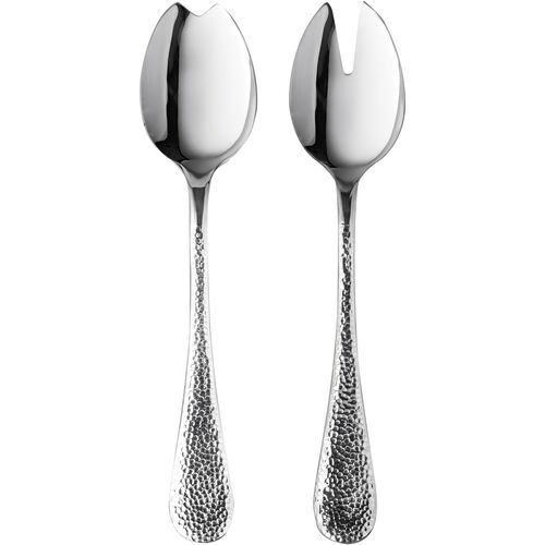 2-Pc Epoque Salad Servers, Pewter~P77428295