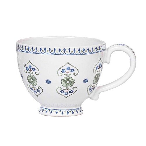 Villa Seville Breakfast Cup, Chambray