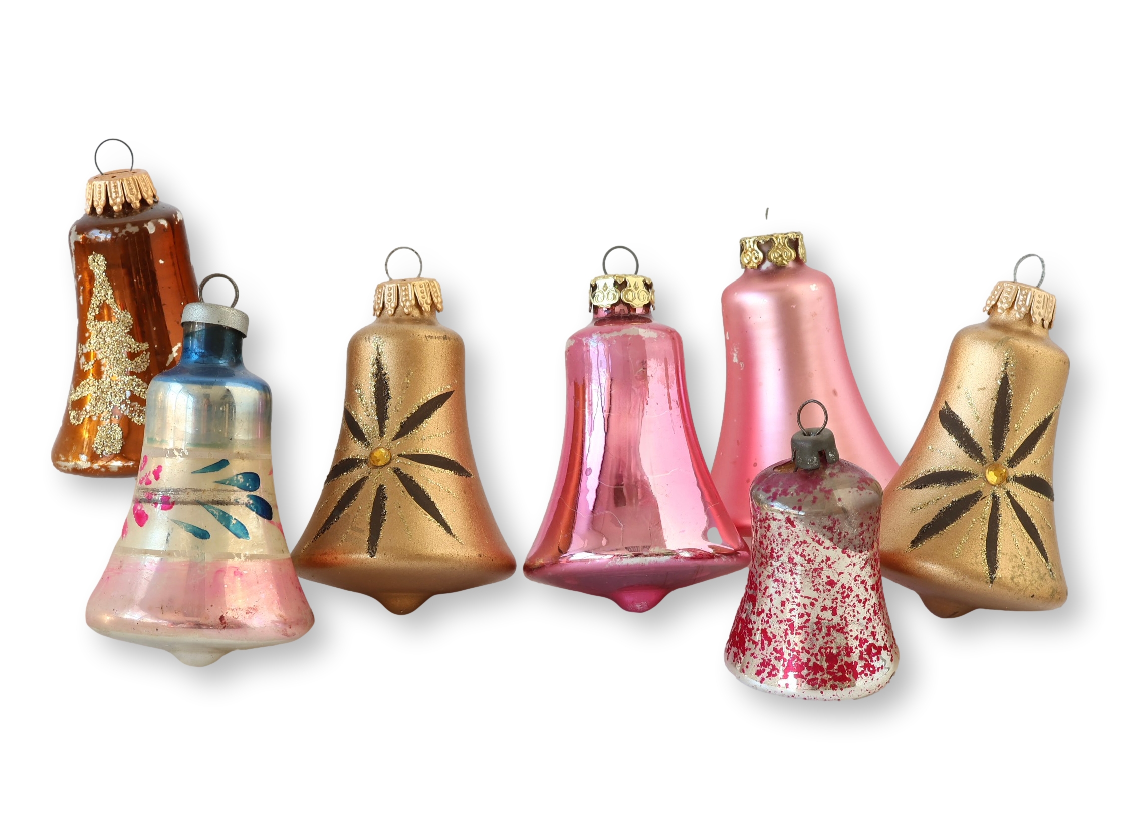 Mercury Glass Bell Ornaments~P77714718