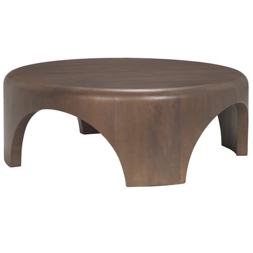 Chiaro Round Wood Coffee Table Chiaro Round Wood Coffee Table
