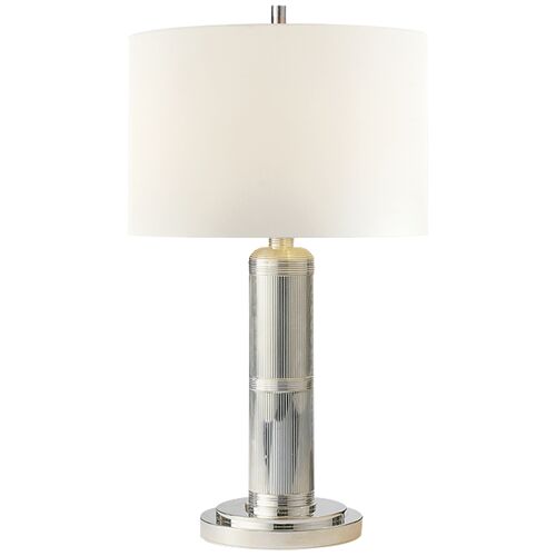 Longacre Table Lamp, Polished Nickel~P77540398