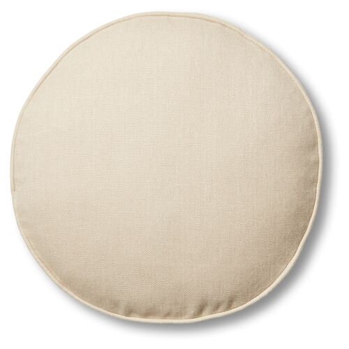 Claire 16x16 Disc Pillow, Dune Linen~P77483501
