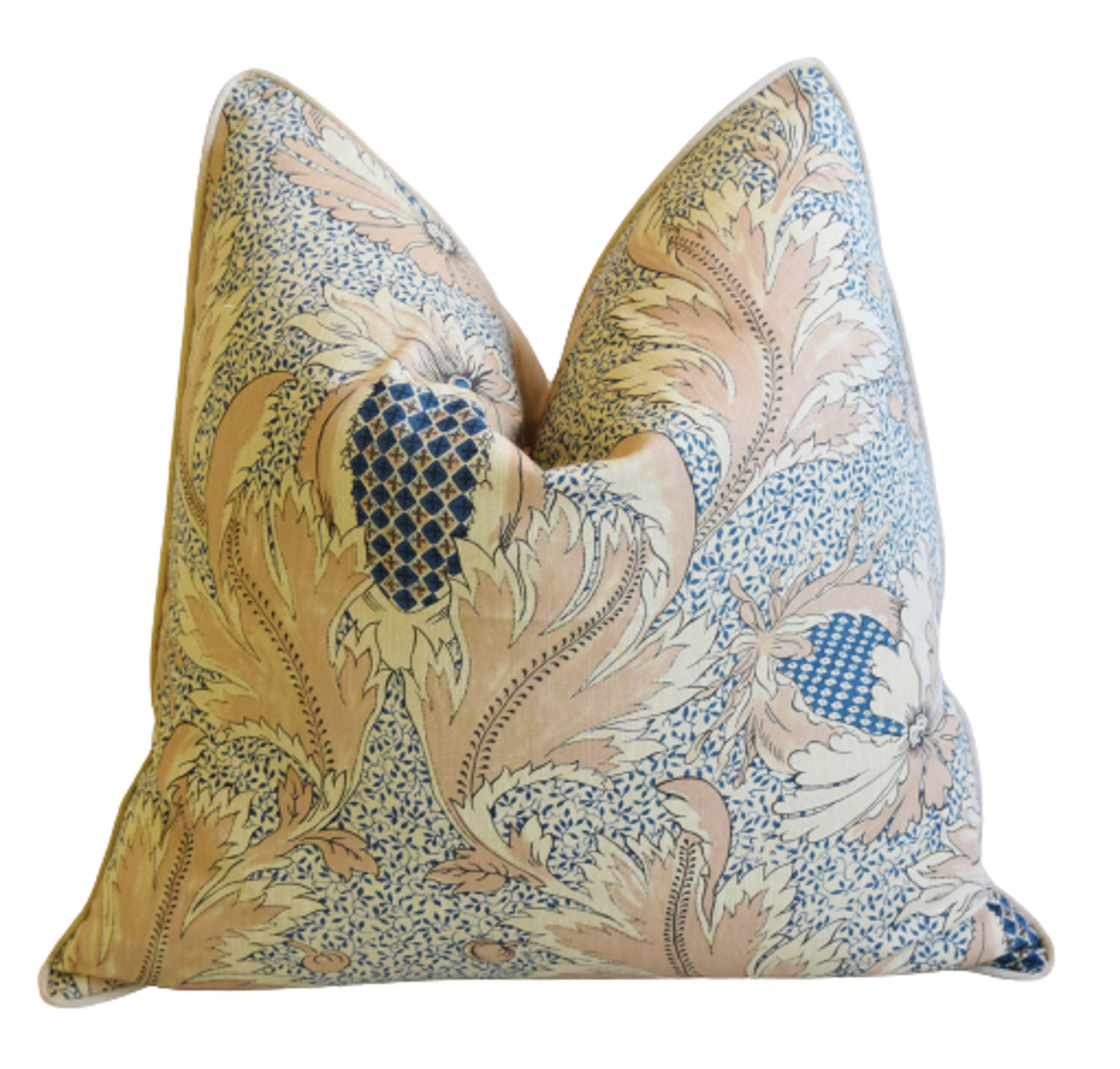 Clarence House Pomegranate Fabric Pillow~P77679436