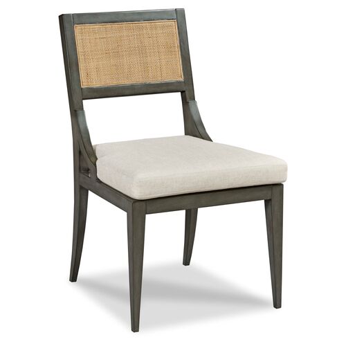 Aubry Side Chair, Charcoal~P77550410