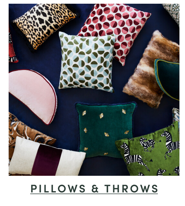 Shop Pillows and Throws
